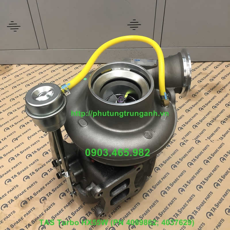 Turbo tăng áp Máy công trình HX55W / Cummins HX55W (PN 4089862; 4037629)